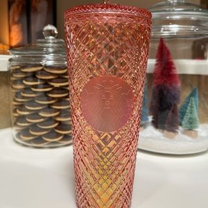 Pink Sparkle 24 oz. Starbucks Holiday cup collection